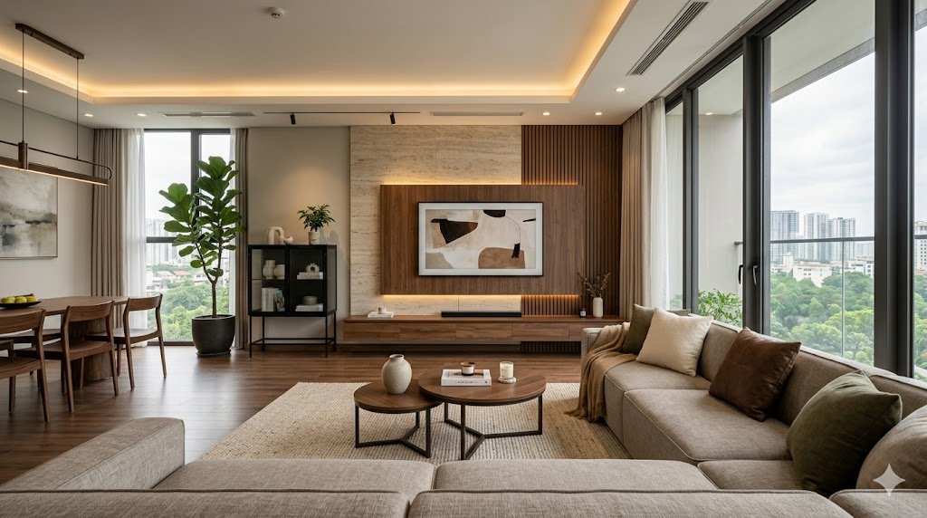 Concept căn hộ 120m2