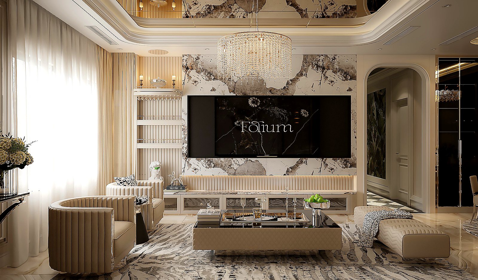 Nội thất căn hộ Maison Luxury