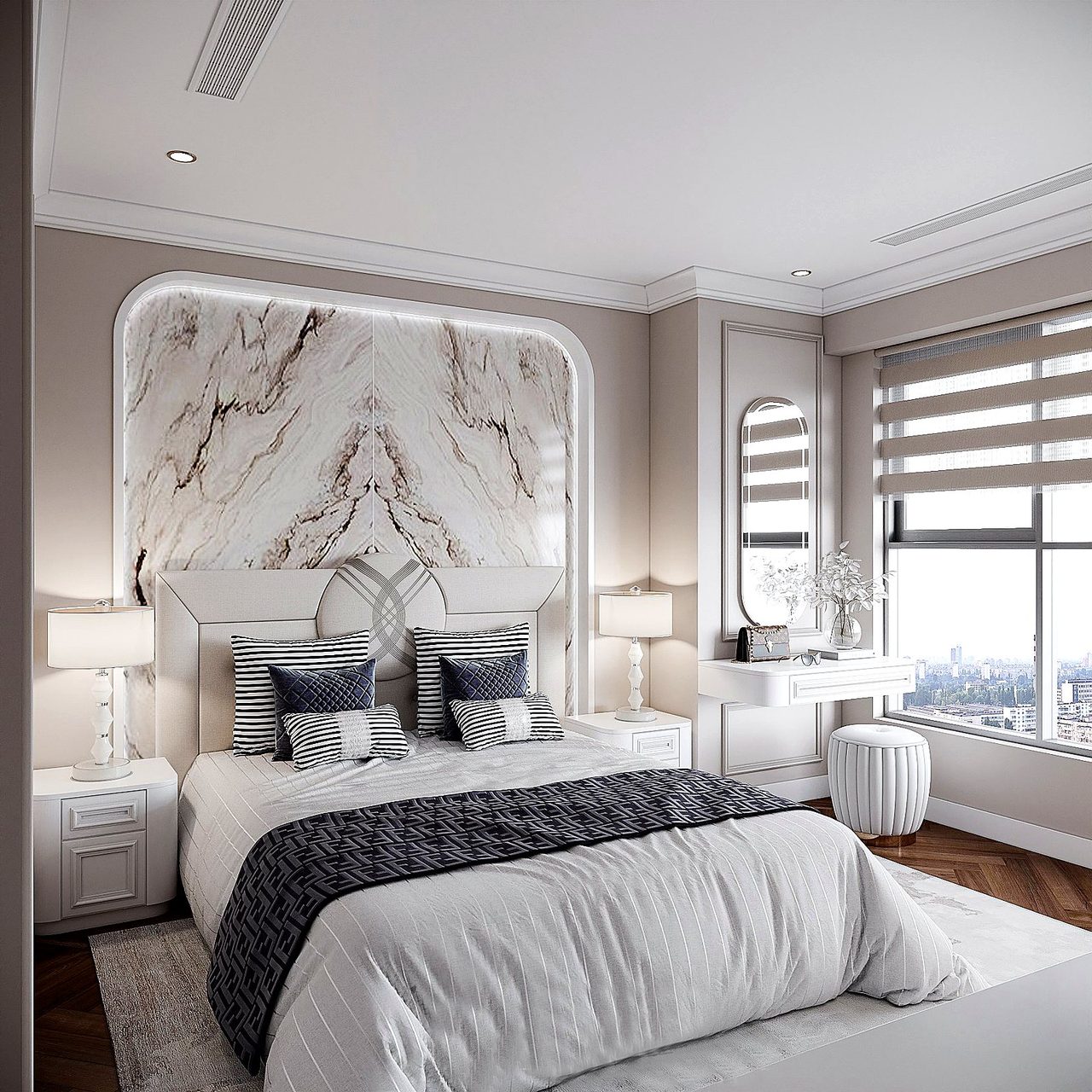 Thiết kế nội thất biệt thự, liền kề